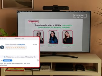 Konferencija „Spaudos galimybės ir iššūkiai: nuo prekių ženklo kūrimo iki dirbtinio intelekto“