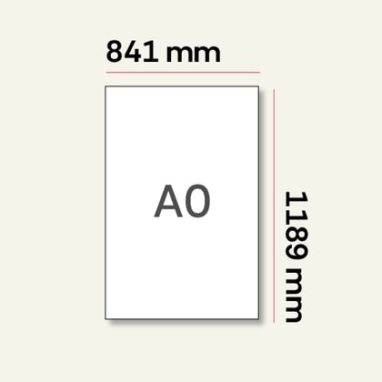 A0, 841x1189 mm