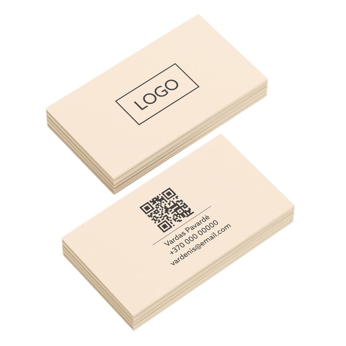 Klasikinė vizitinė kortelė