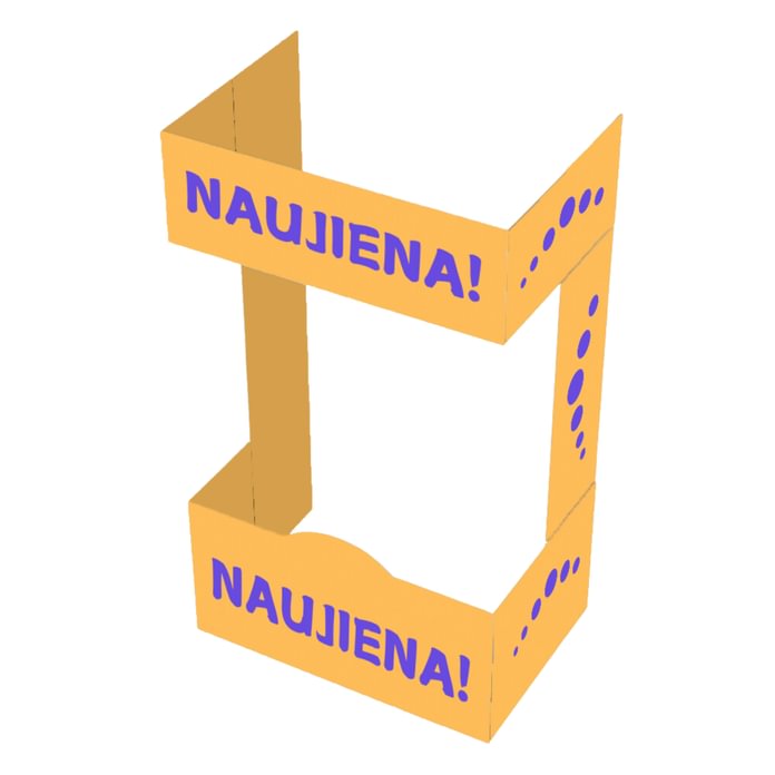 Lentynos galo dekoracijos