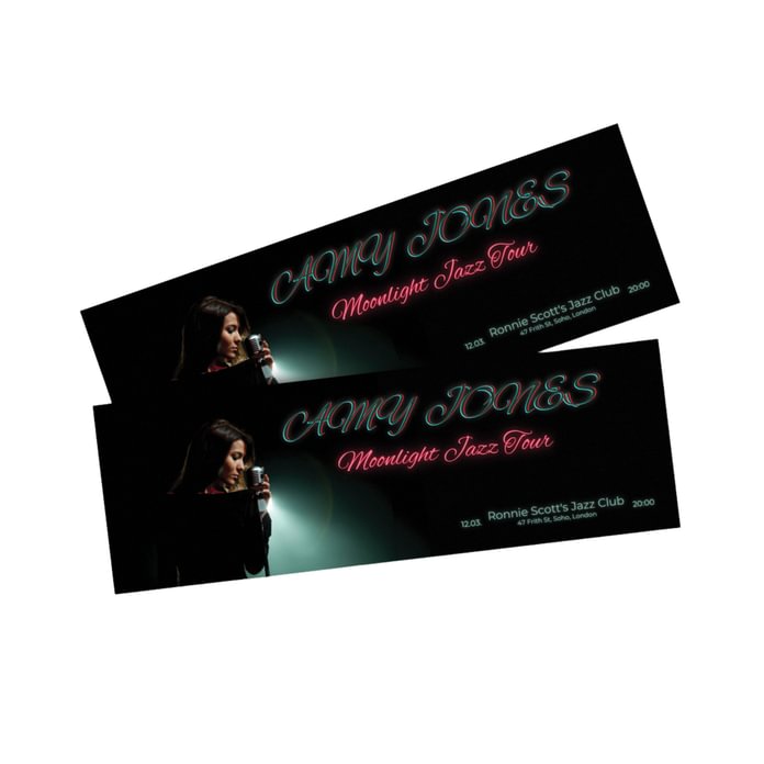 Tickets (Without Perforation or QR Code)