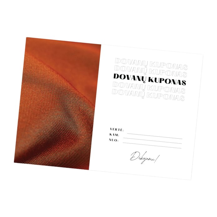 Dovanų kuponai