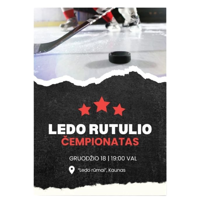 Popieriniai plakatai A4-B3