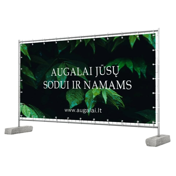 Tentai standartinėms statybinėms tvoroms