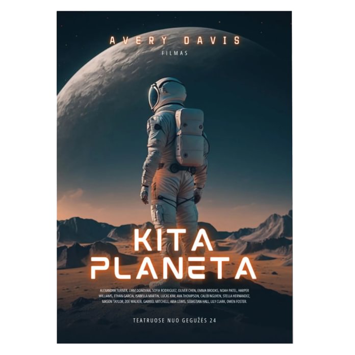 Didelio formato popieriniai plakatai A2-A0