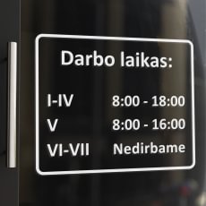 Lipdukai ant stiklo