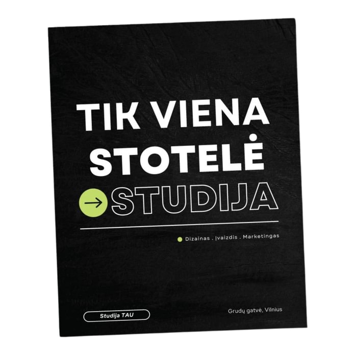 Spauda ant popieriaus - nestandartiniai matmenys