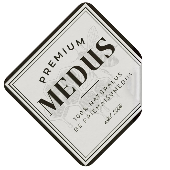 Lipnios PVC etiketės