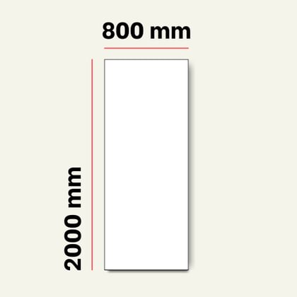 800x2000 mm