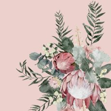 Akvarelės stiliaus vestuvių kvietimai