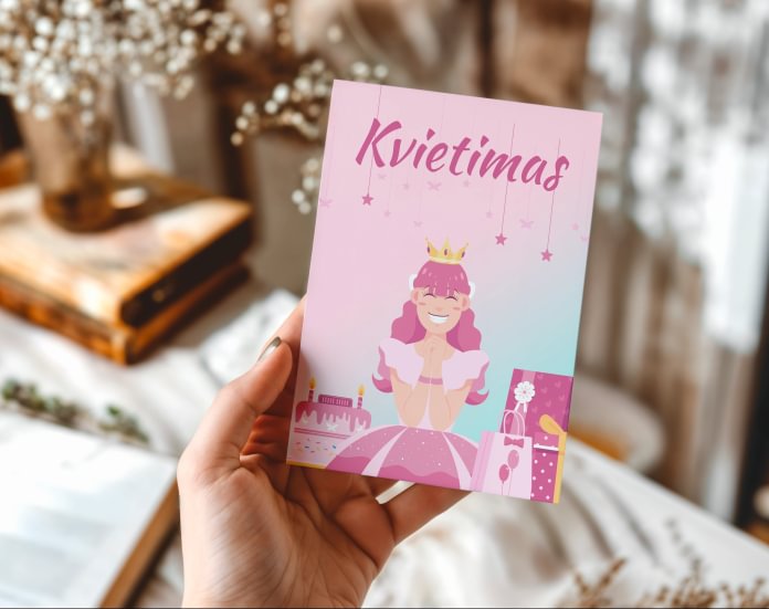 Teminiai gimtadienio kvietimai