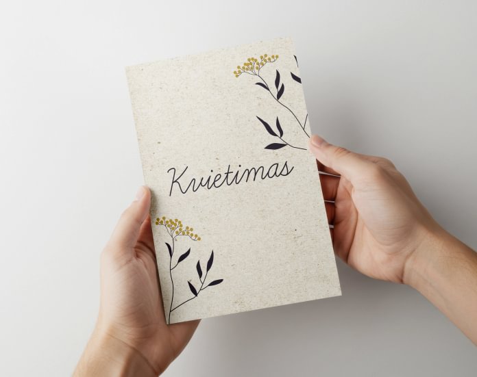 Klasikiniai vestuvių kvietimai