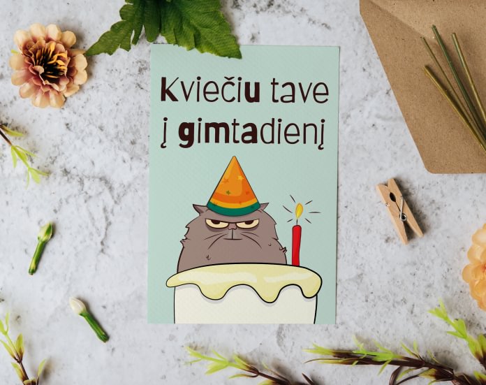 Juokingi gimtadienio kvietimai
