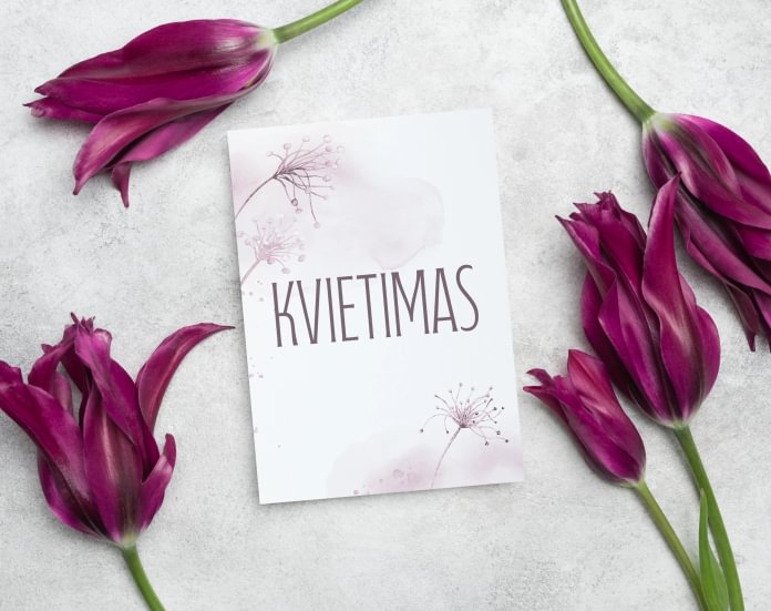 Akvareliniai gimtadienio kvietimai