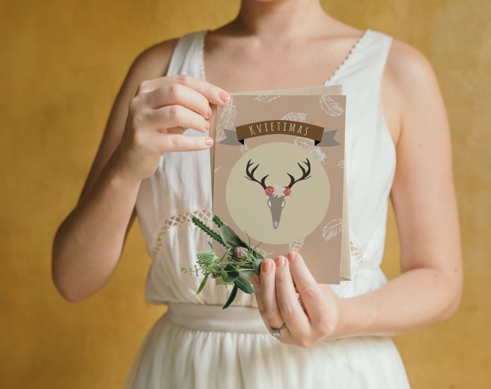 Boho natūralūs gimtadienio kvietimai
