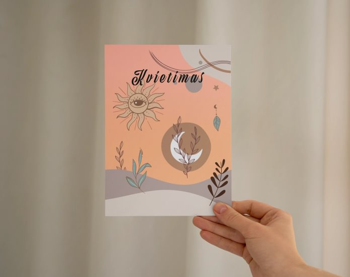 Boho natūralūs gimtadienio kvietimai